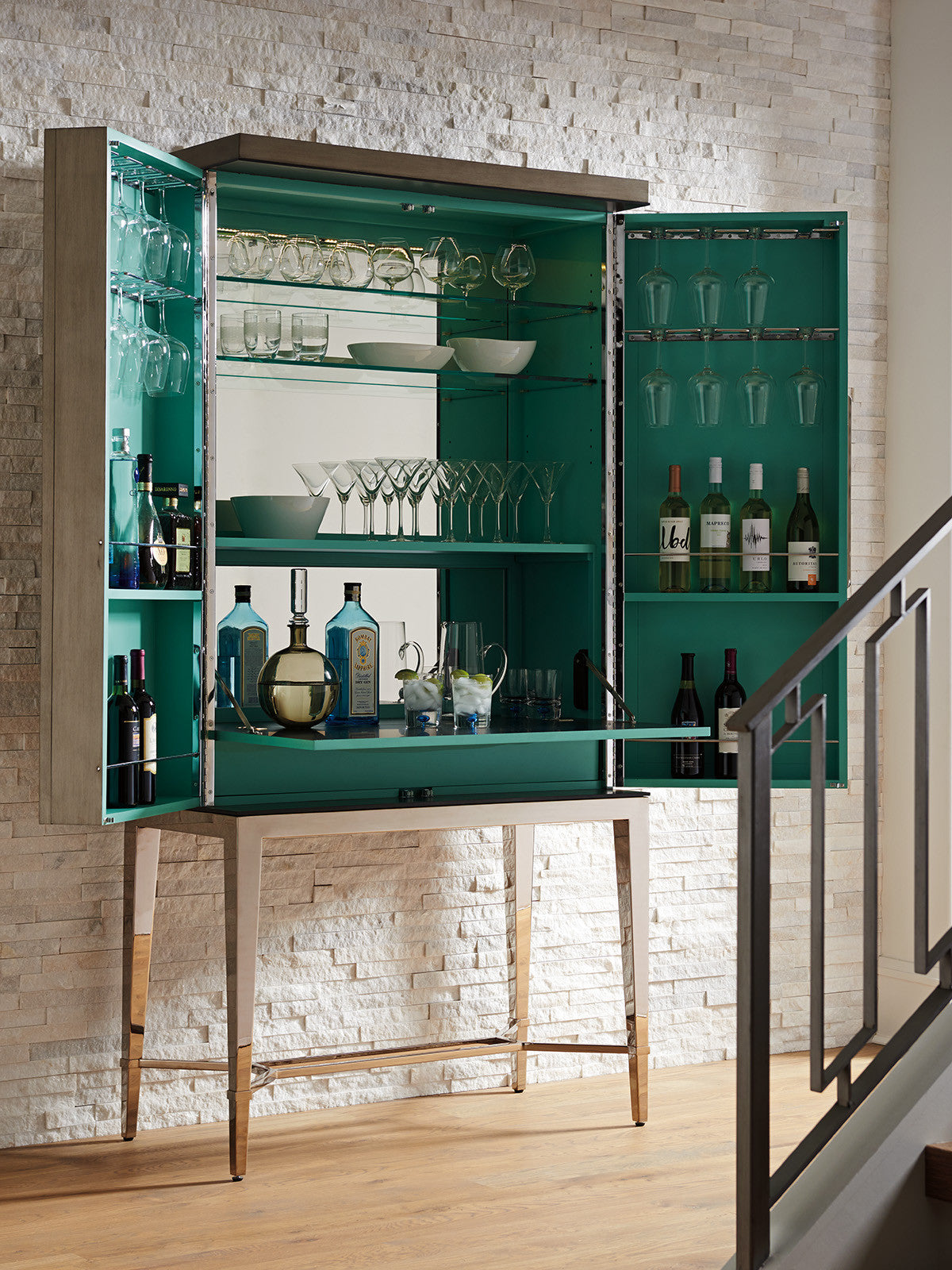Cheval Bar Cabinet Deck