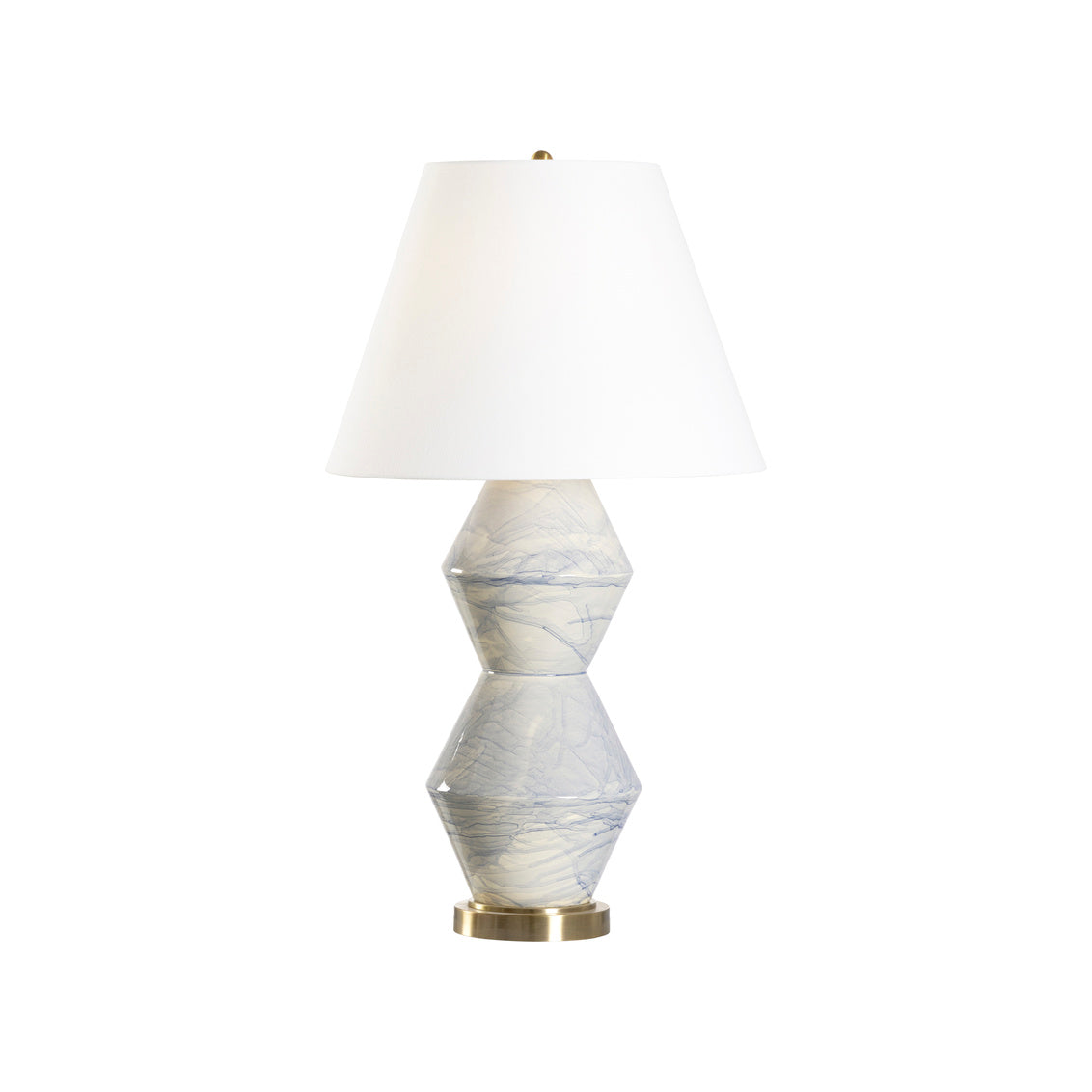 Paint Splatter Table Lamp in 33.5 / Ceramic/Porcelain - Chelsea House