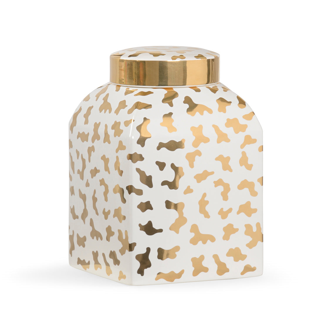 Jungle Ginger Jar - White