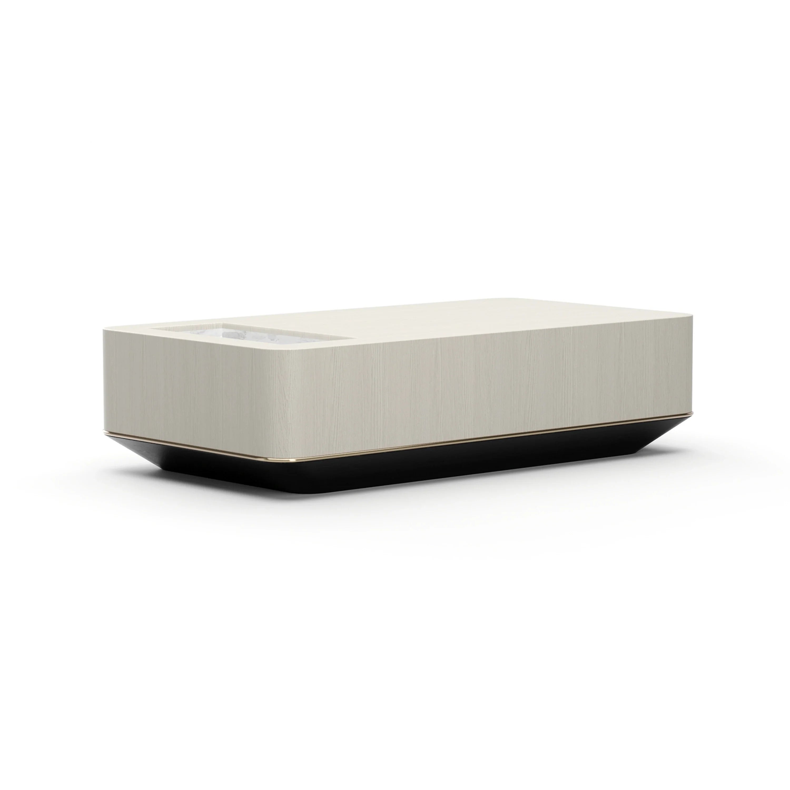 Madera Plinth Cocktail Table – Cocktail Tables by Caracole | Sutter & Vale