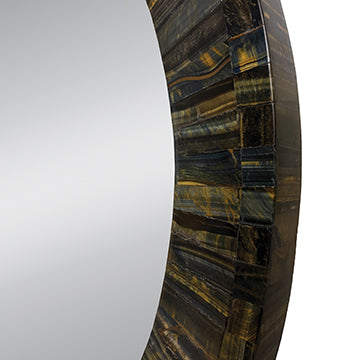 Koko Blue Tiger Eye Mirror