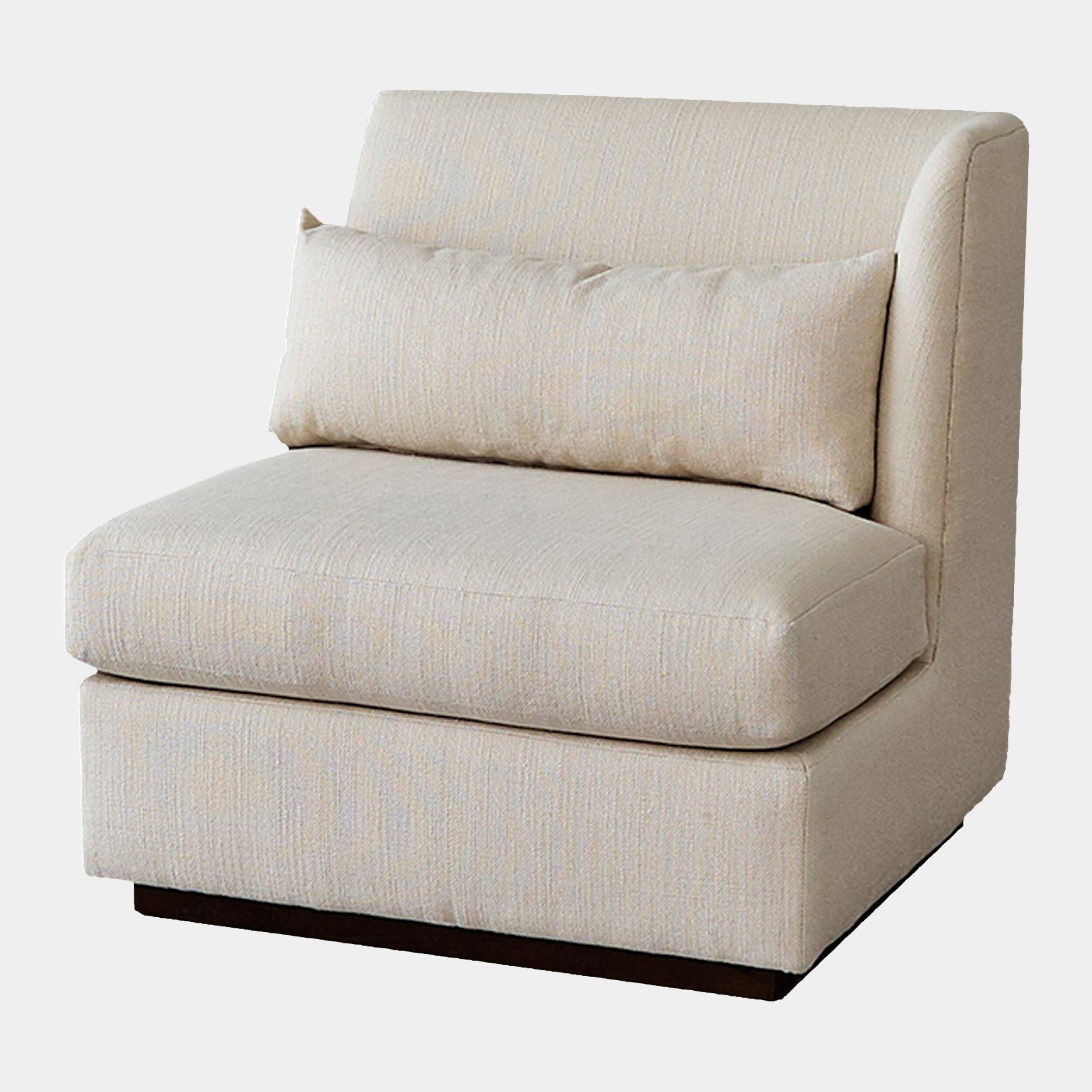Alder Sectional Chair-Moonstone-Right Arm
