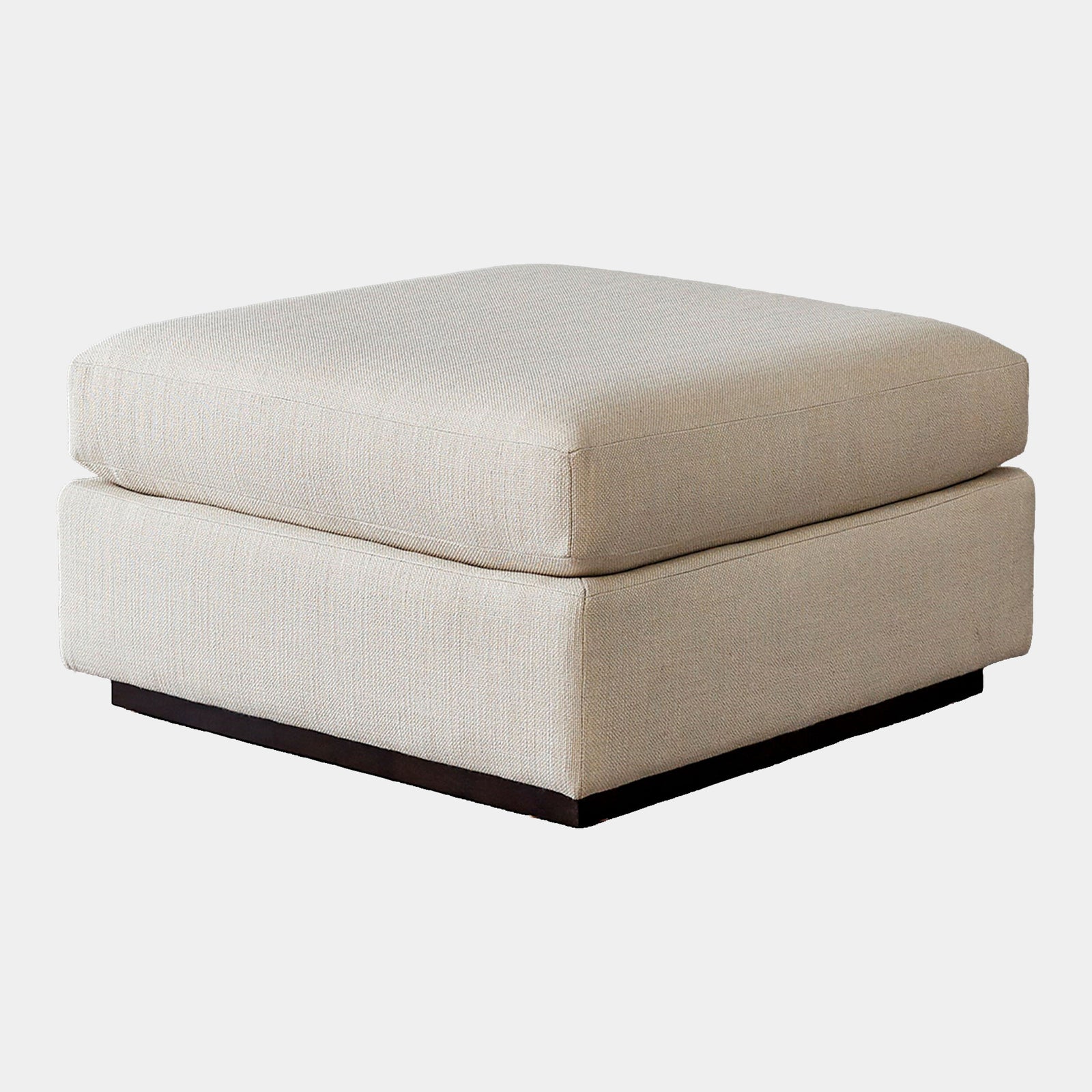 Alder Sectional Ottoman-Moonstone