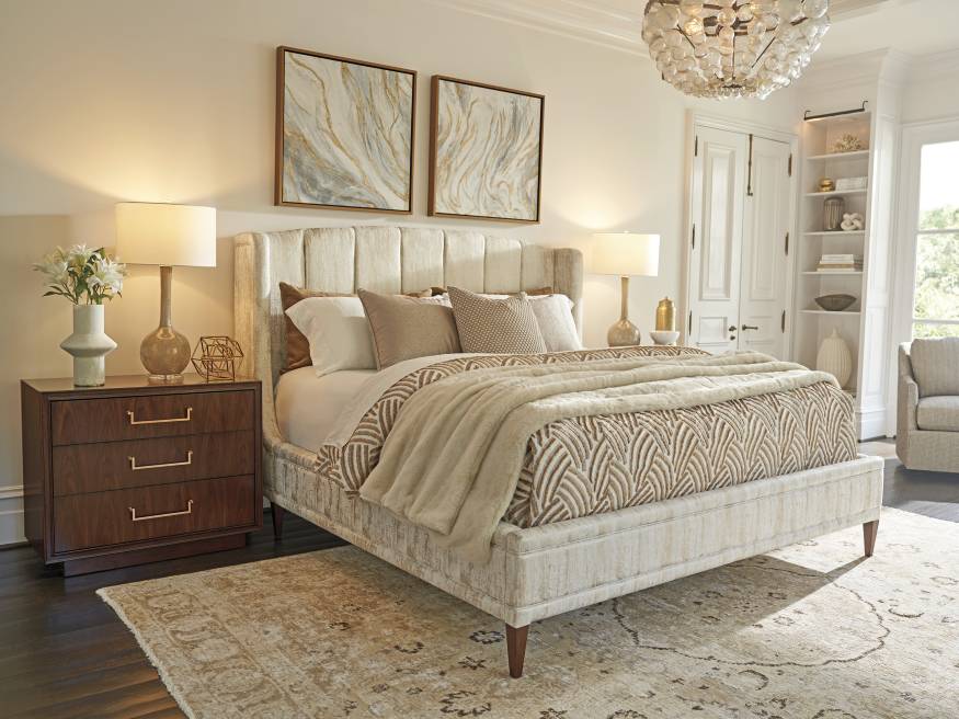 Savoy Upholstered Headboard 6/6 King
