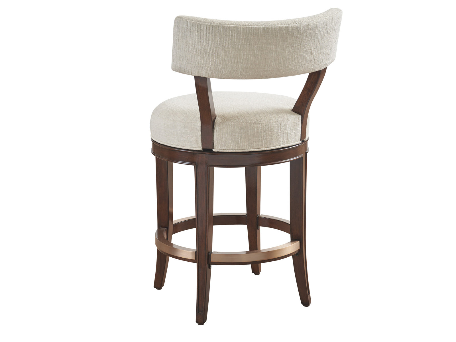 Giles Upholstered Swivel Counter Stool