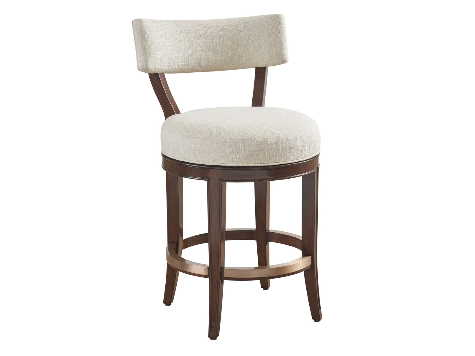 Giles Upholstered Swivel Counter Stool
