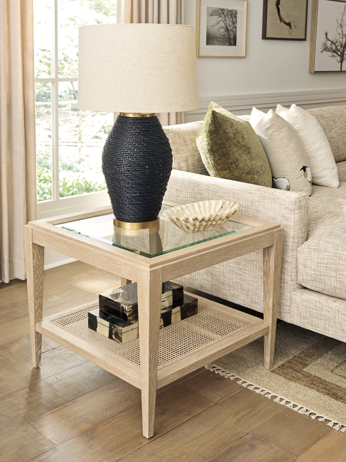 Salt Marsh Square End Table
