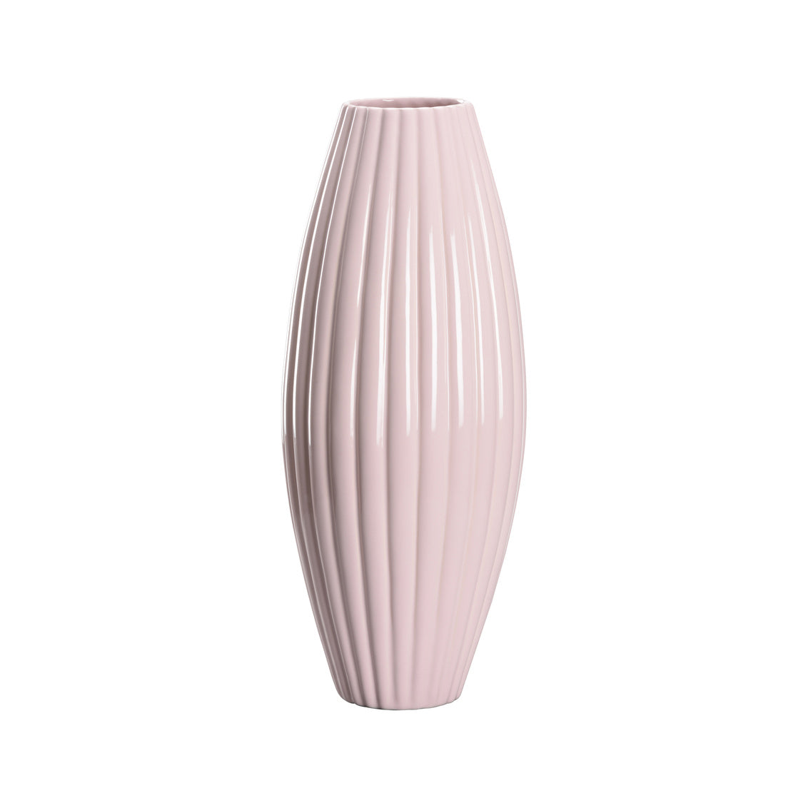 Aubrey Vase - Pink (Tall) in 18 / Ceramic/Porcelain - Chelsea House