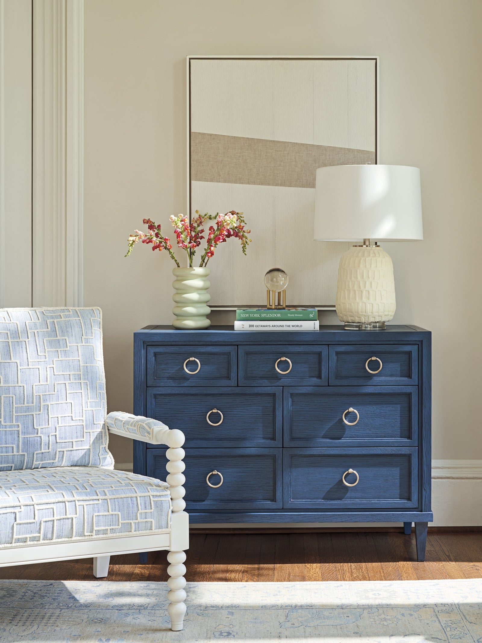 Ocean Bluff Hall Chest