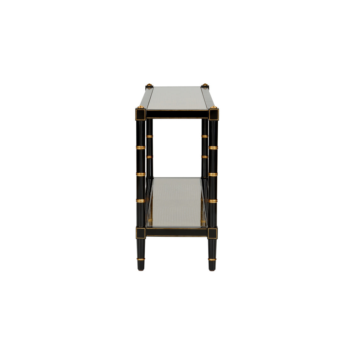 Conner Cane Console - Black