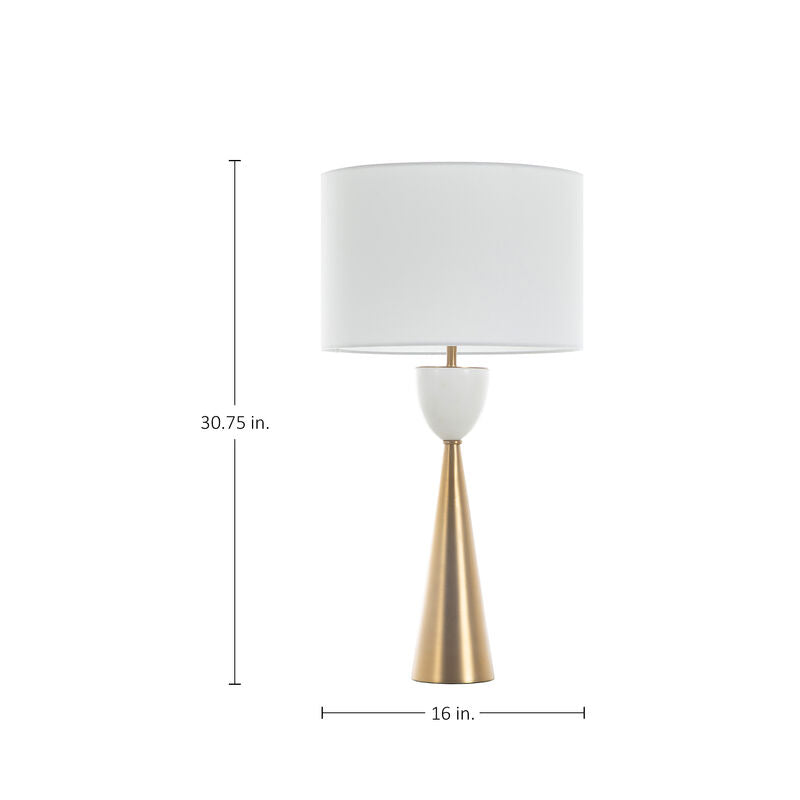 Rome Table Lamp - White