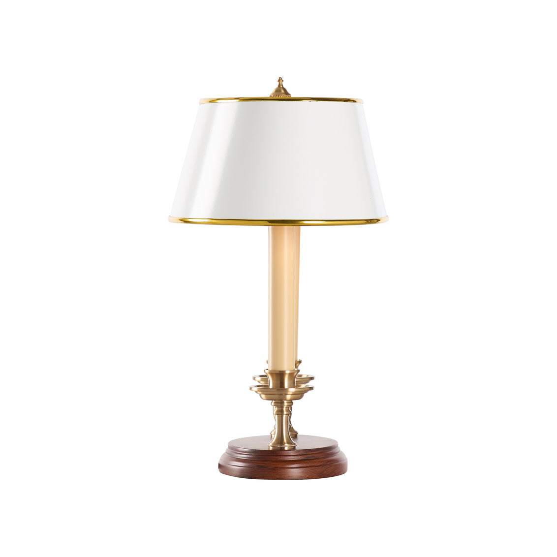 Twin Candle Desk Lamp