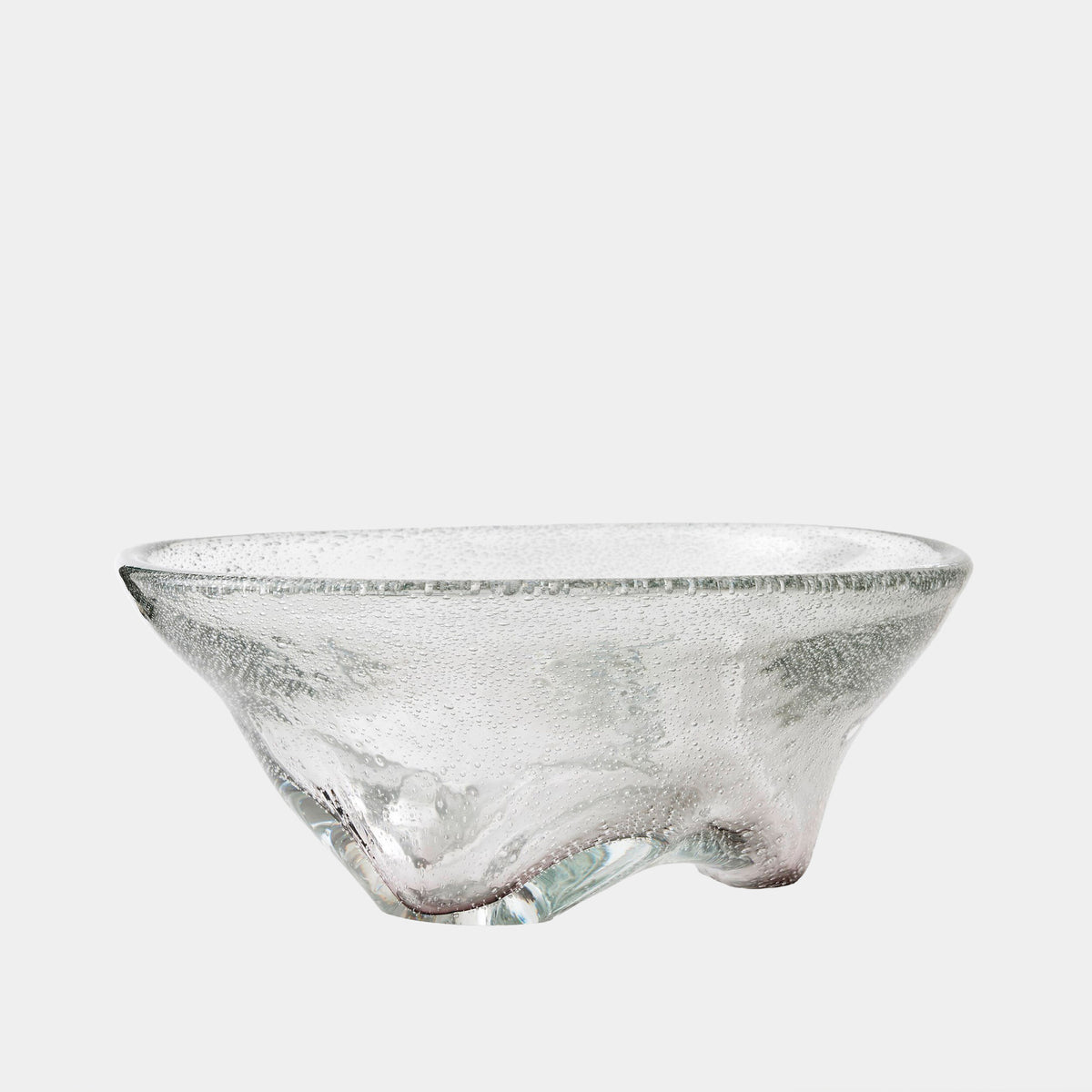 Triad Footed Bowl-Gray