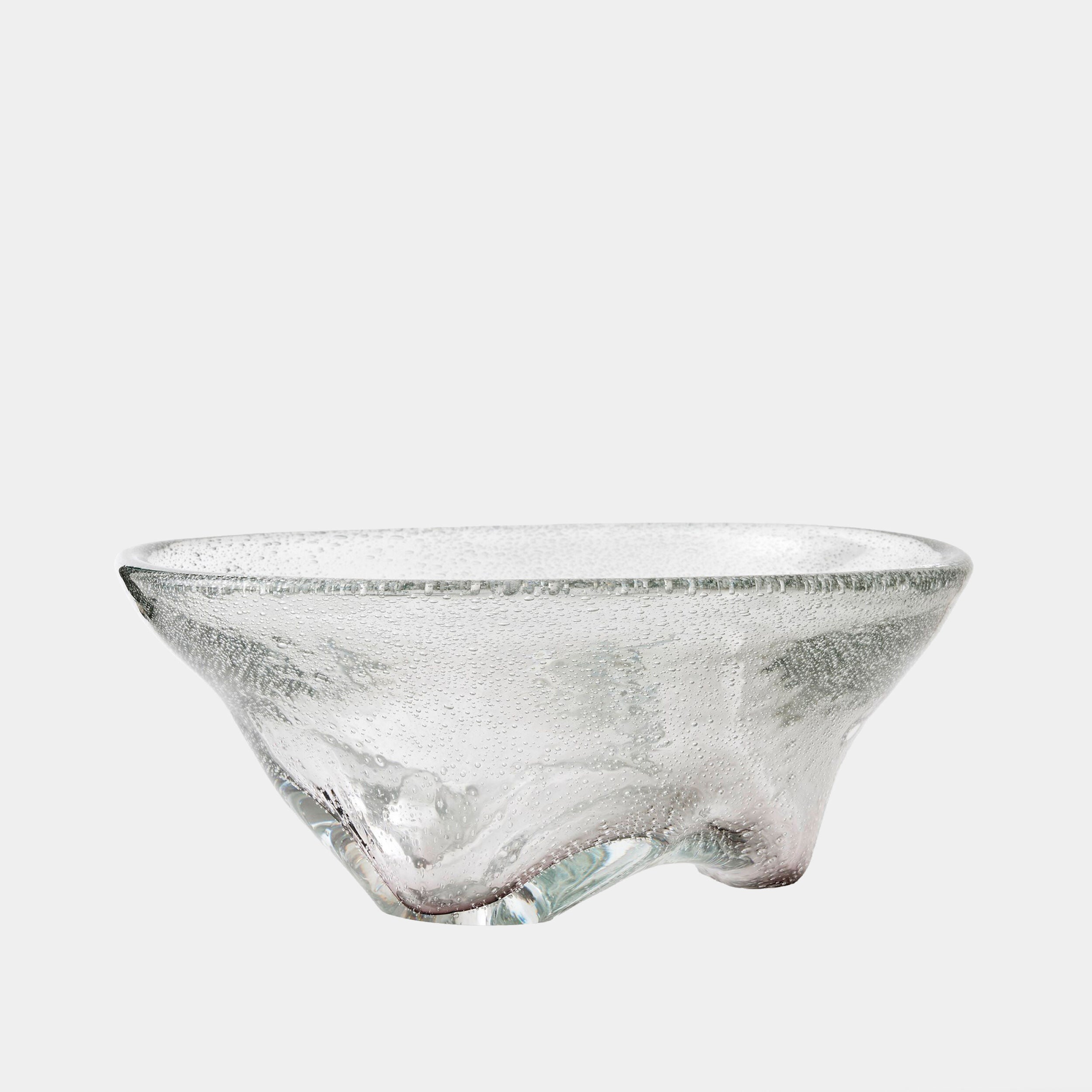 Triad Footed Bowl-Gray