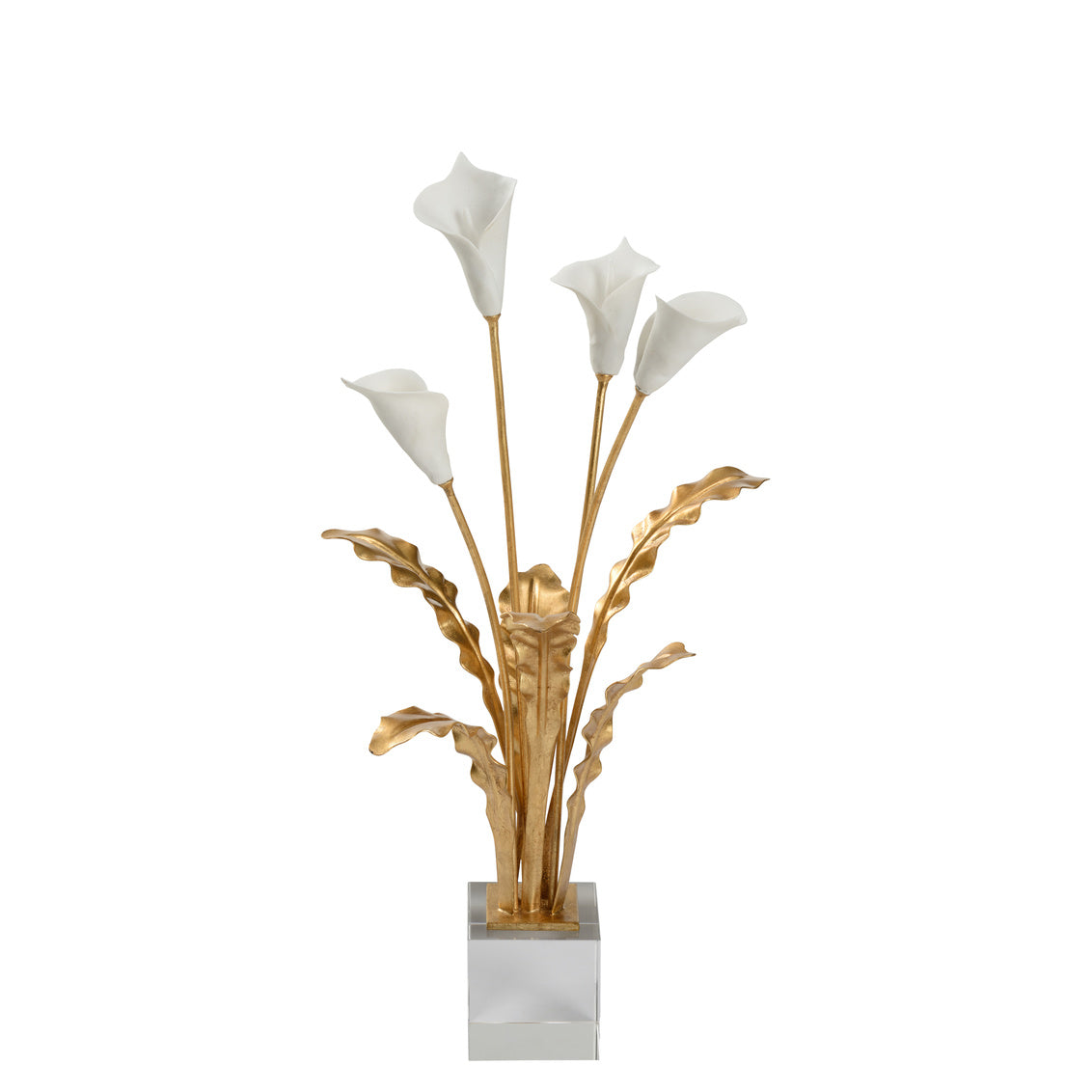 Calla Lily Bouquet On Stand in 23 / Metal - Chelsea House