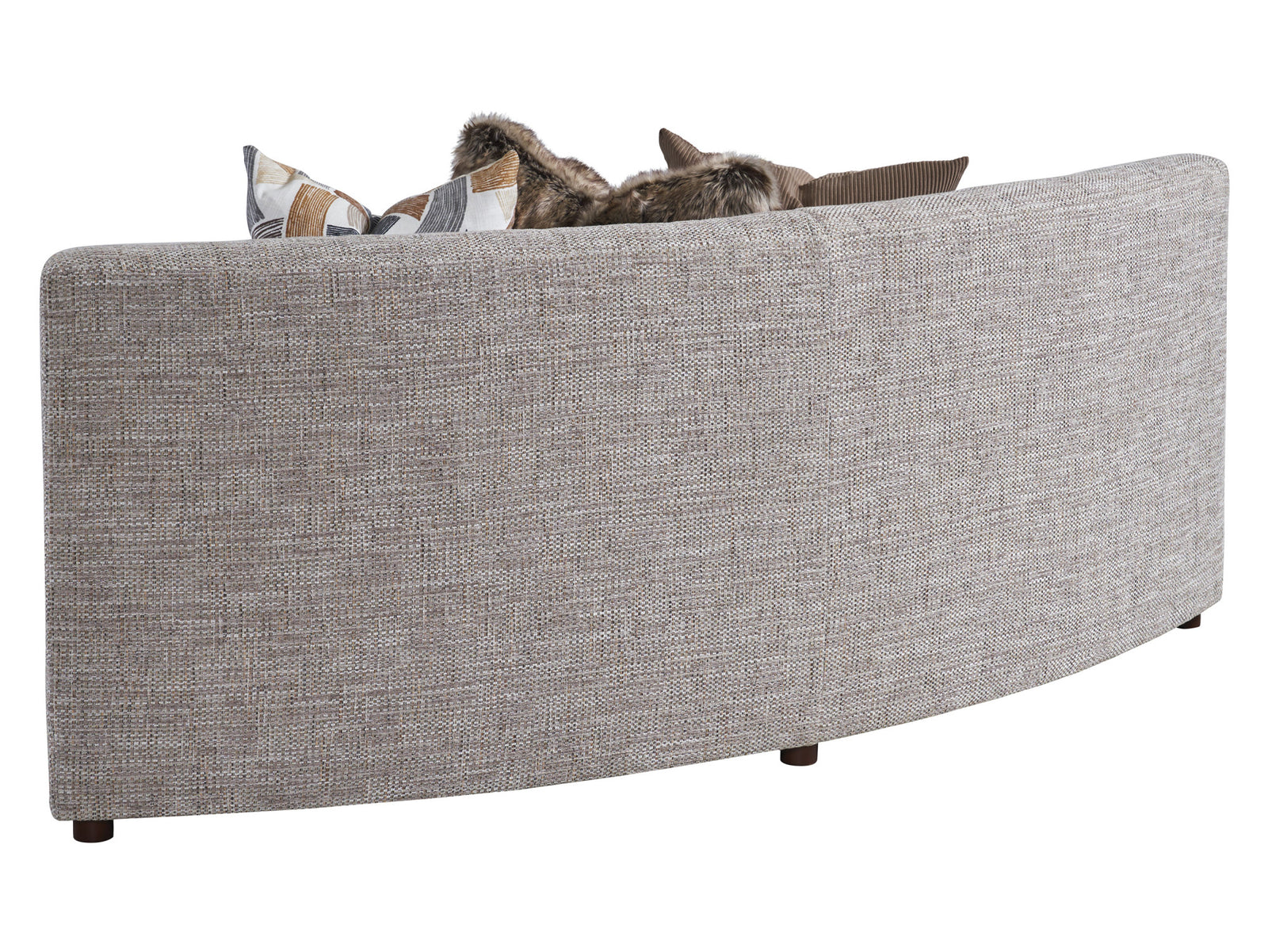 Alston Armless Curved Sofa