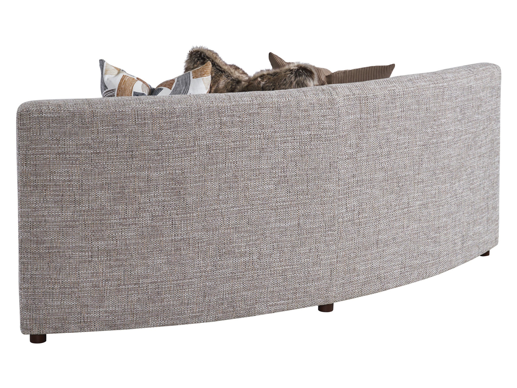 Alston Armless Curved Sofa