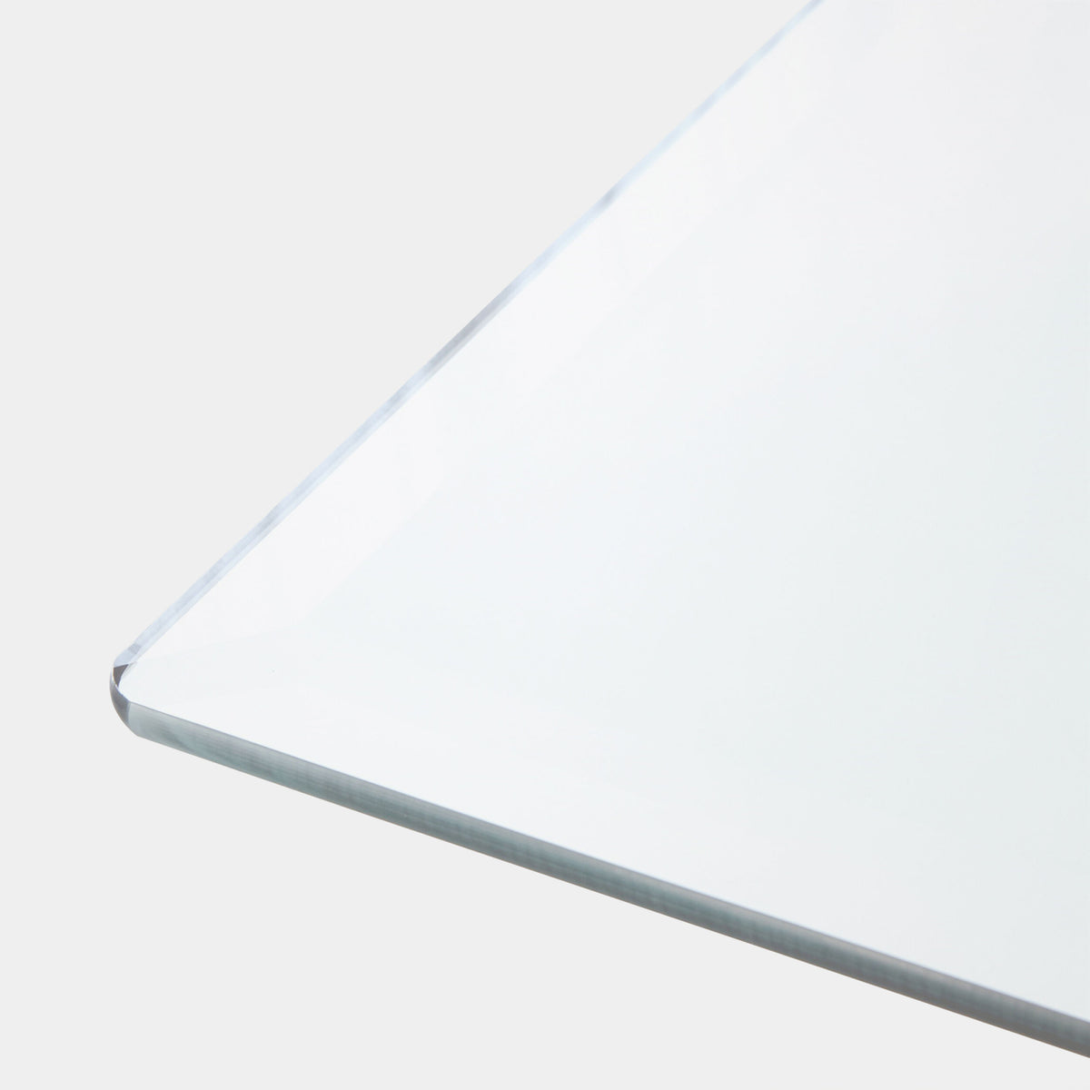 Glass Table Top-Tempered-96 x 48 x 1/2 w/Bevel