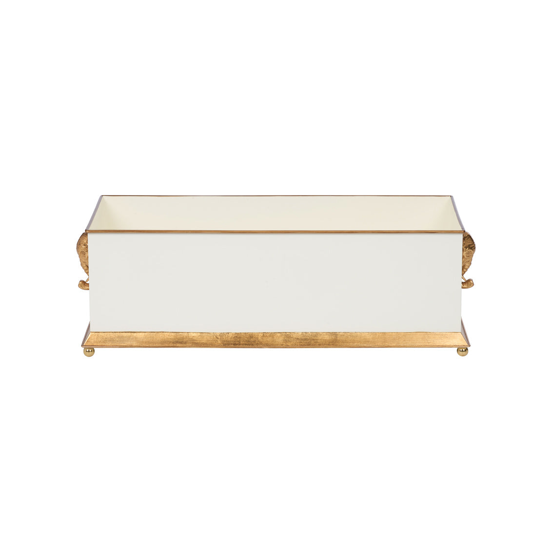 Elephant Head Planter-Cream