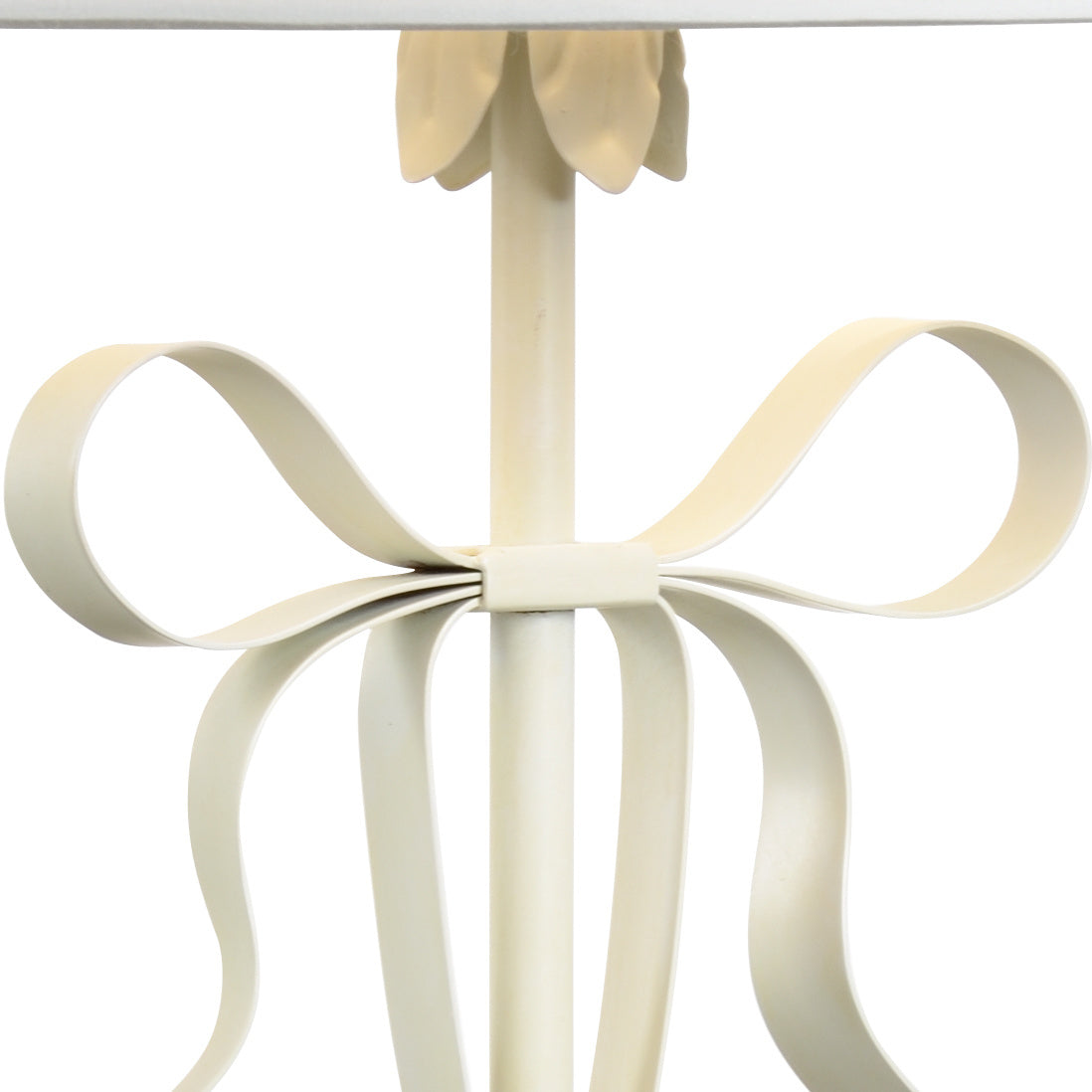 Bow Lamp - White in 29.5 / Iron - Chelsea House