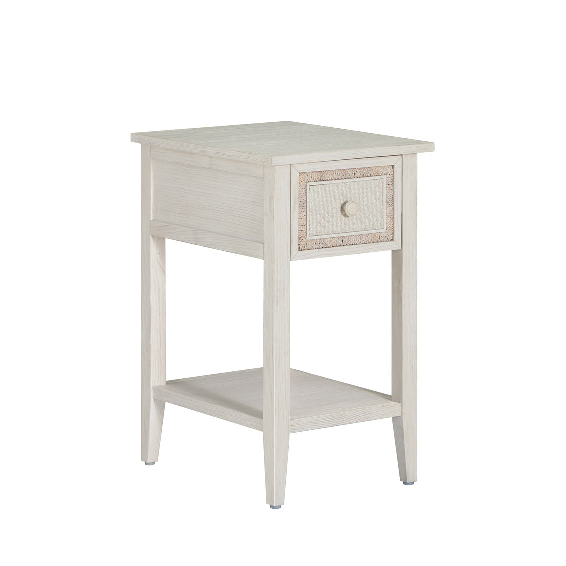 Grand Bermuda Nightstand - Whitewash