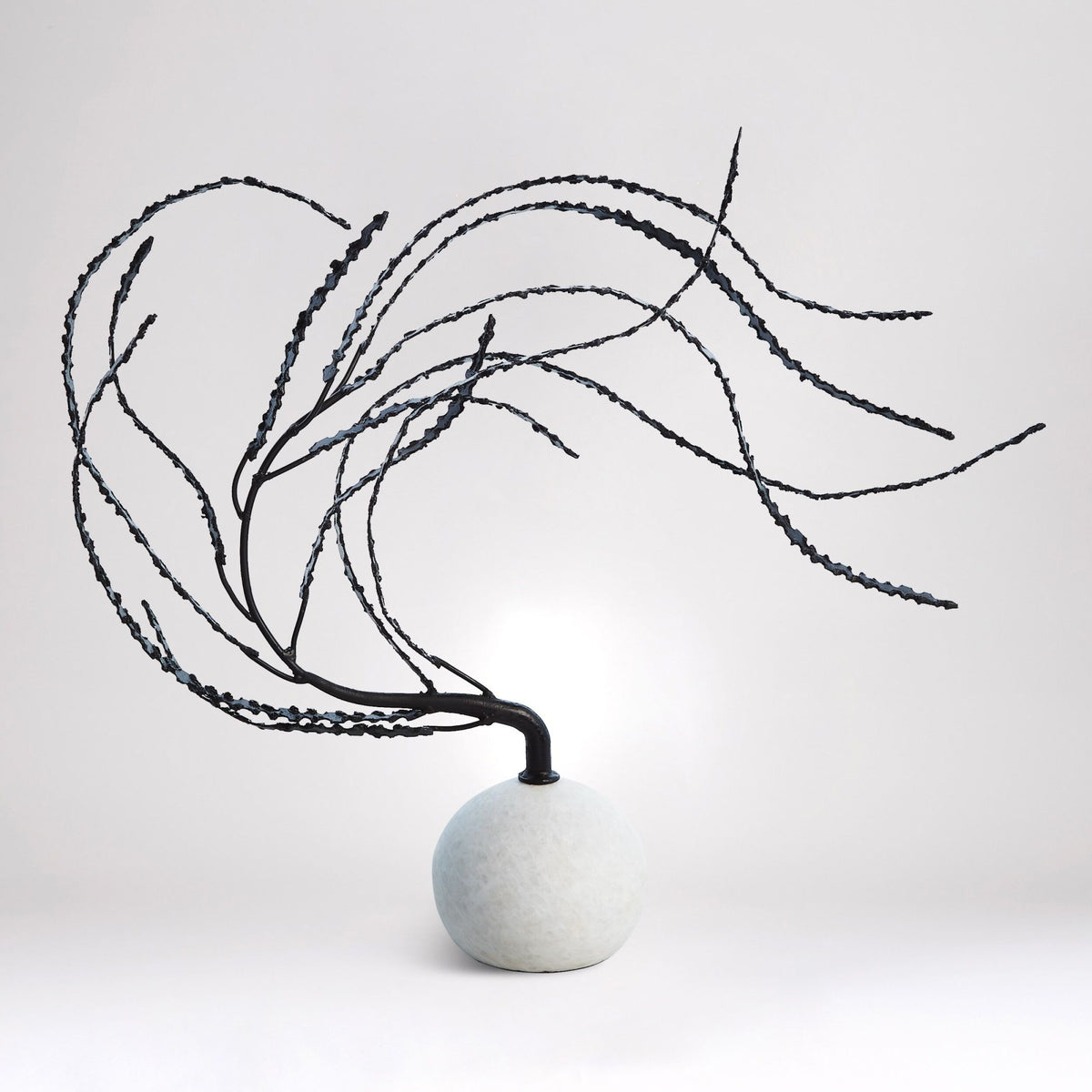 Thistle Iron Sculpture