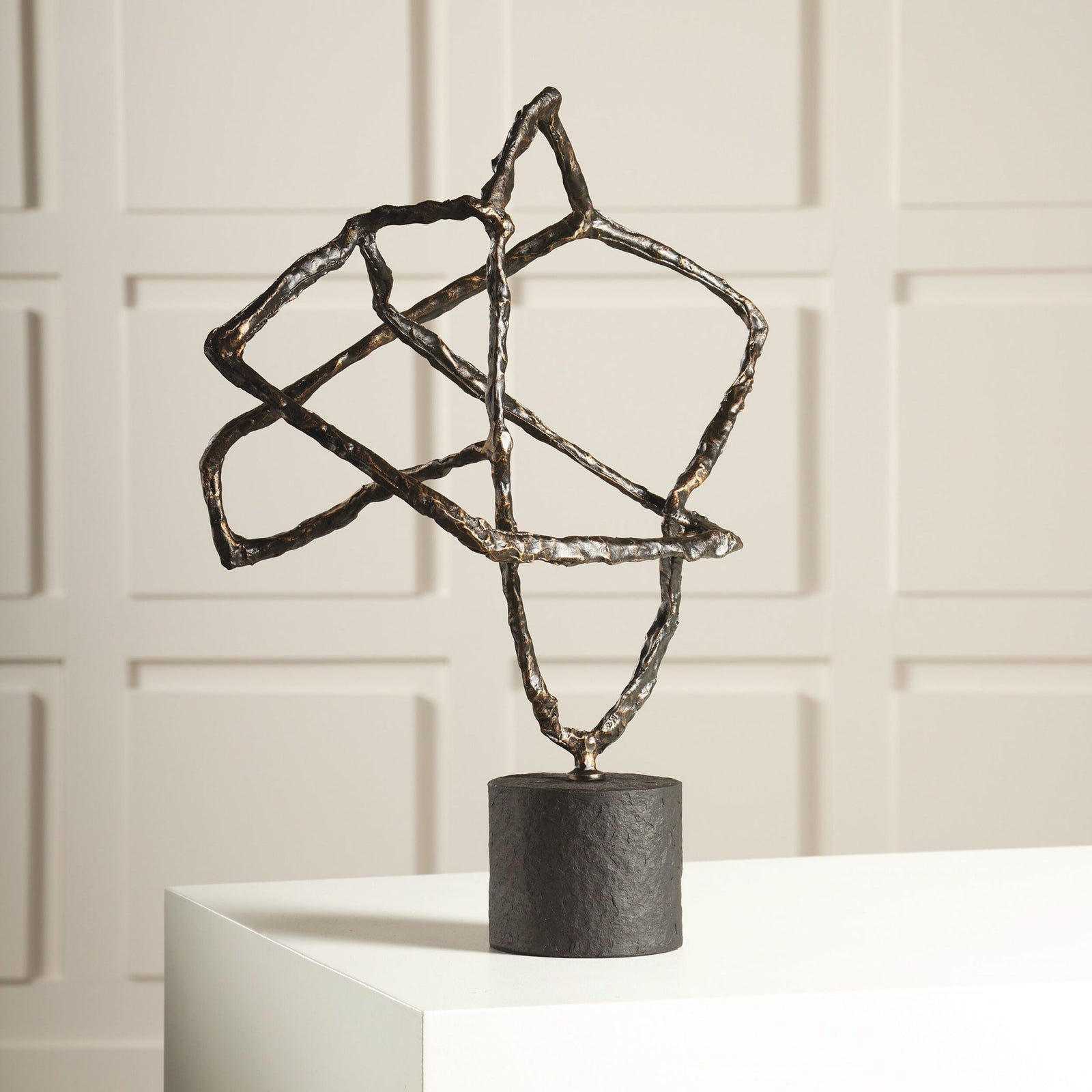 Tangled Sculpture-Bronze