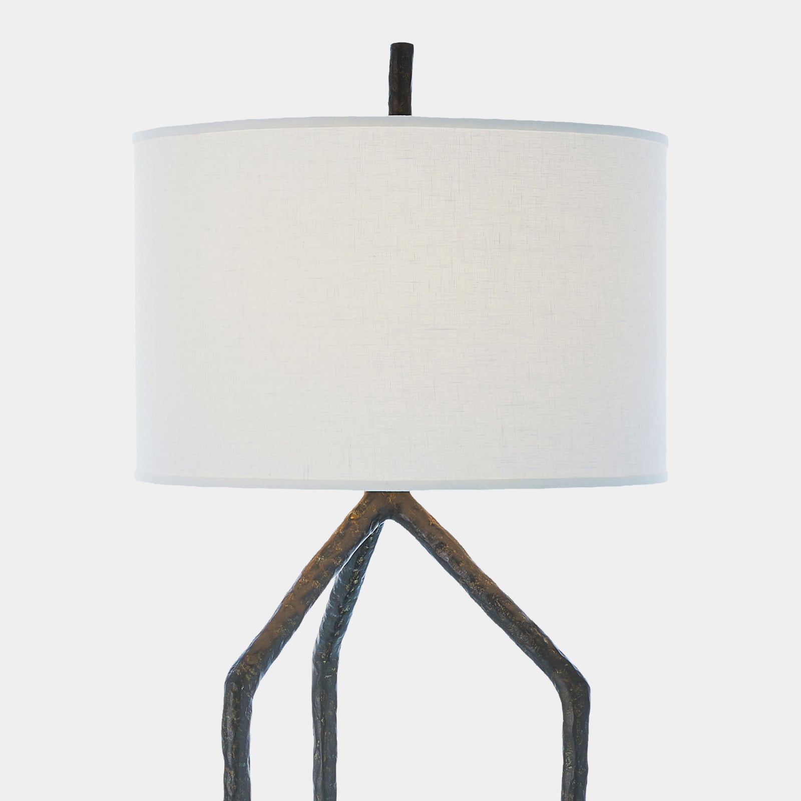 Trio Table/Floor Lamp-Bronze Verdi w/Granite