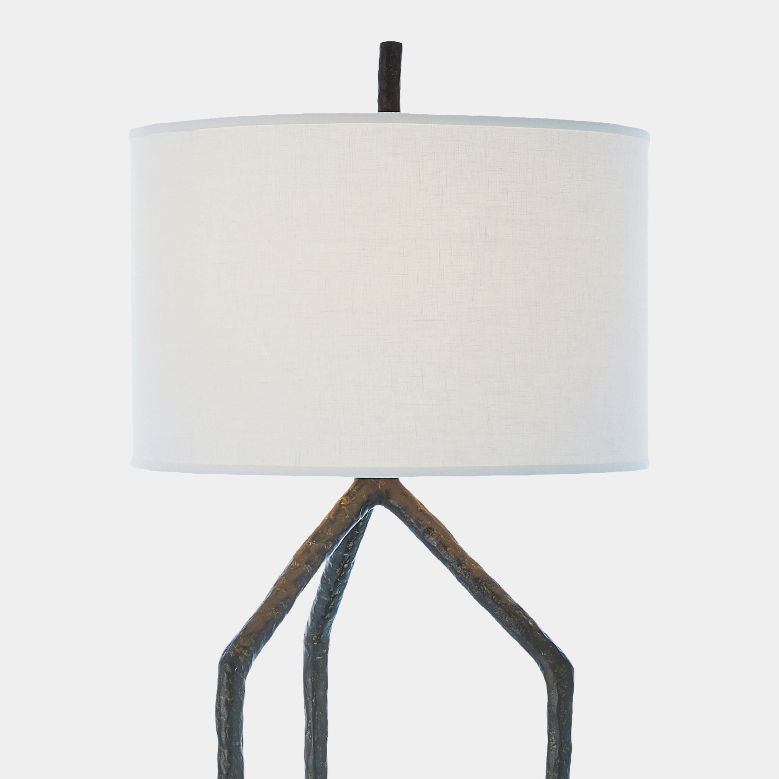Trio Table/Floor Lamp-Bronze Verdi w/Granite