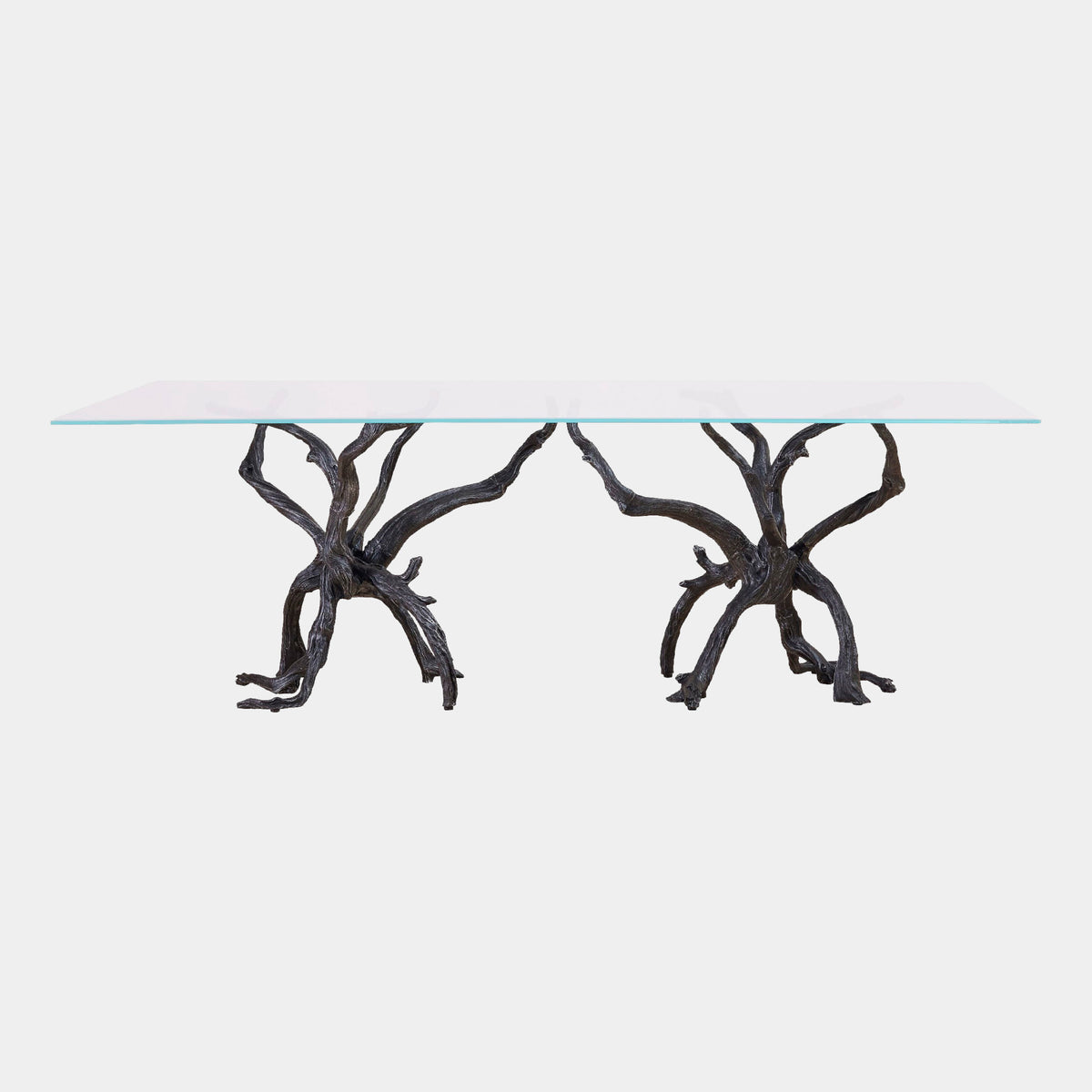 Monterey Rectangle Dining Table-Natural Iron