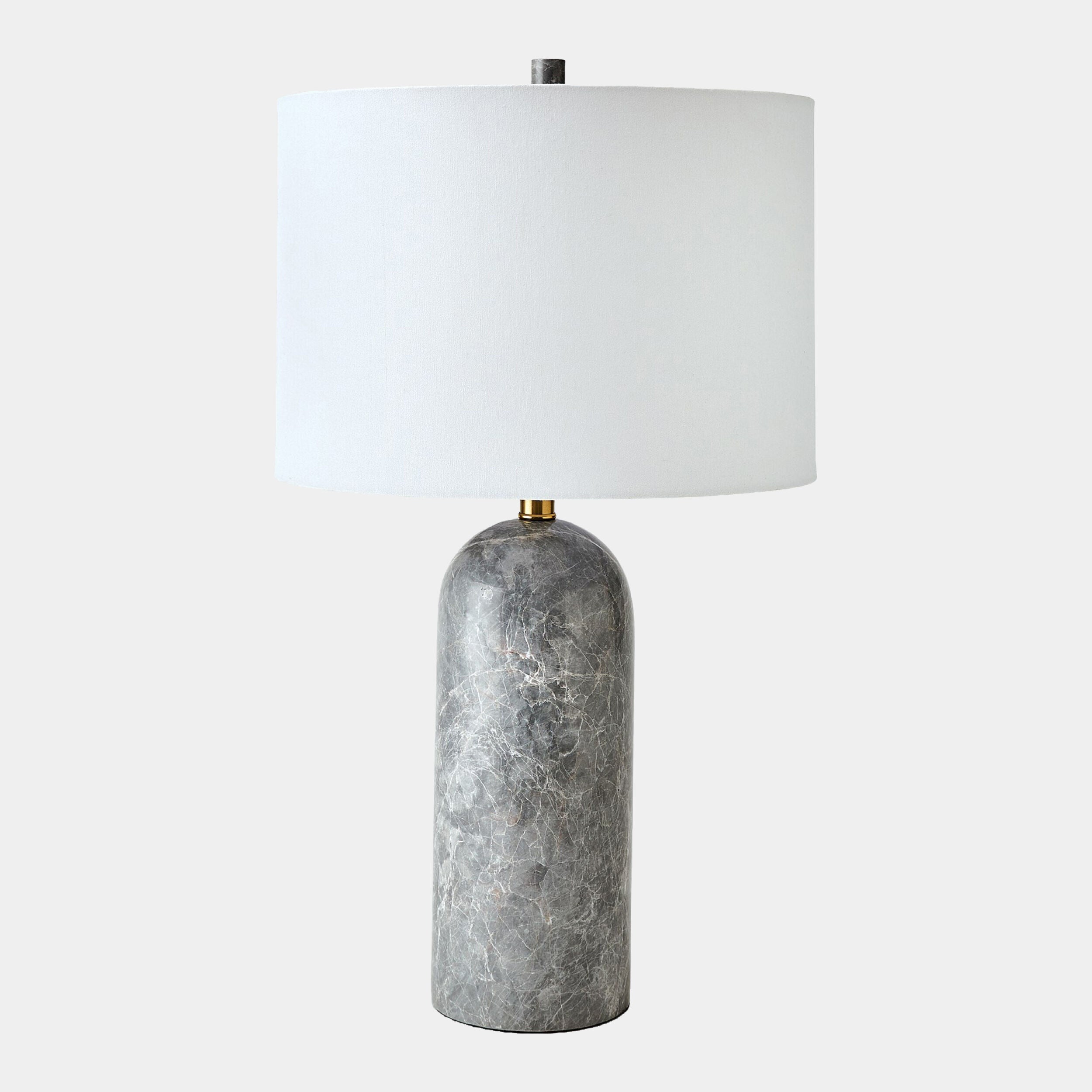 Callanish Marble Lamp-Gray-Lg