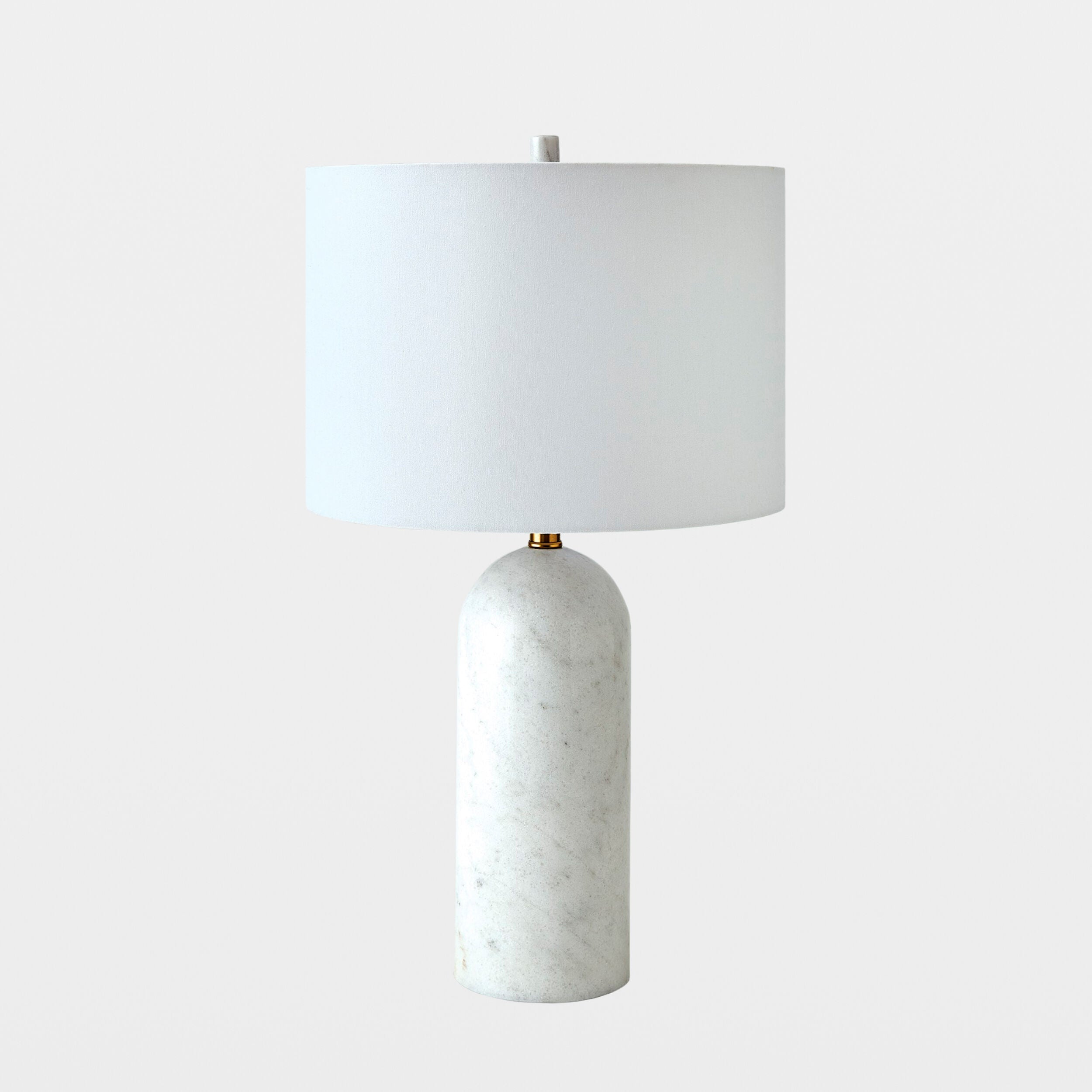 Callanish Marble Lamp-White-Sm