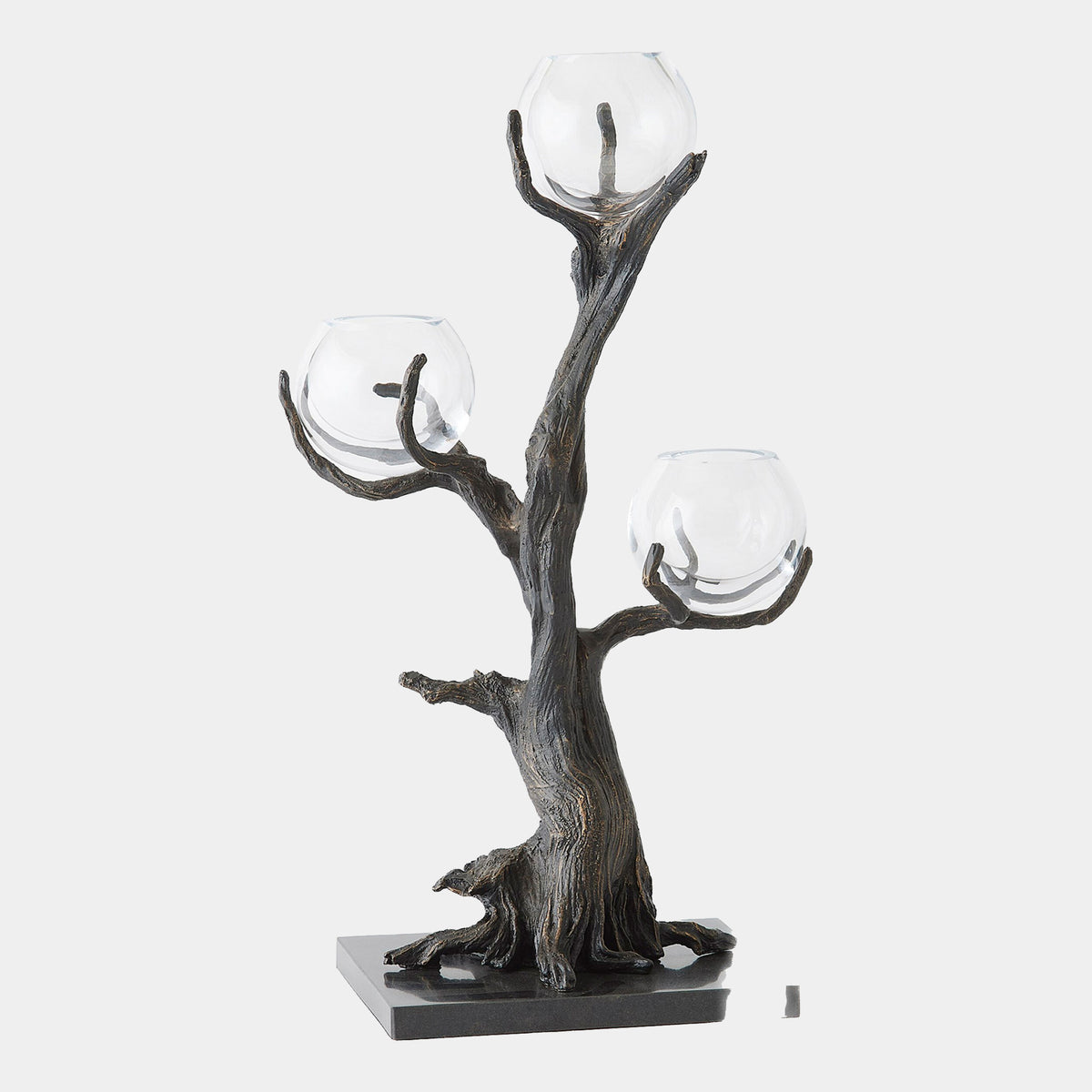 Monterey 3 Vase Holder-Natural Iron