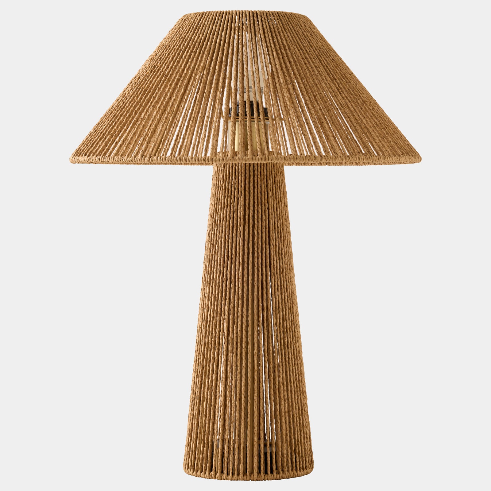 Tethered Rope Lamp-Brown