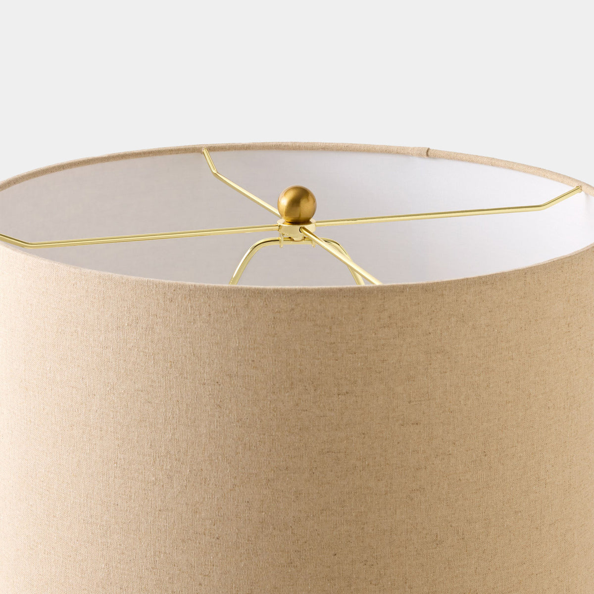 Hayden Etched Ceramic Lamp-Chocolate