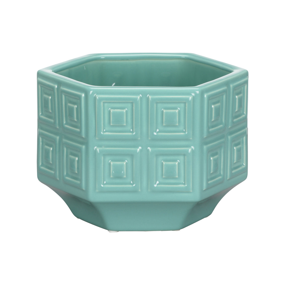 Dover Cachepot - Turquoise