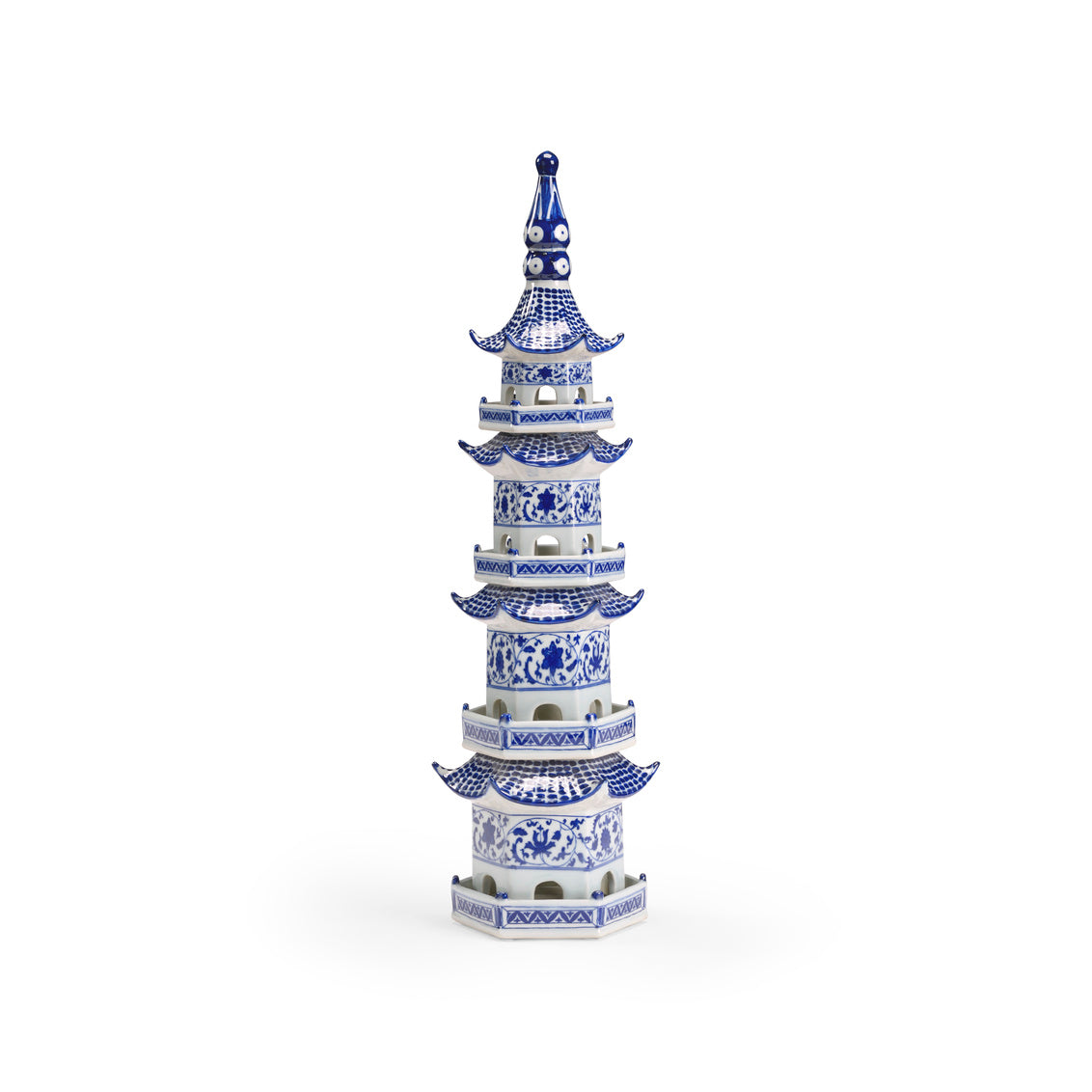 Blue Pagoda in 25 / Ceramic/Porcelain - Chelsea House