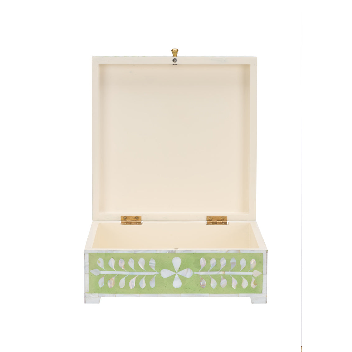 Bone Inlay Box-Green