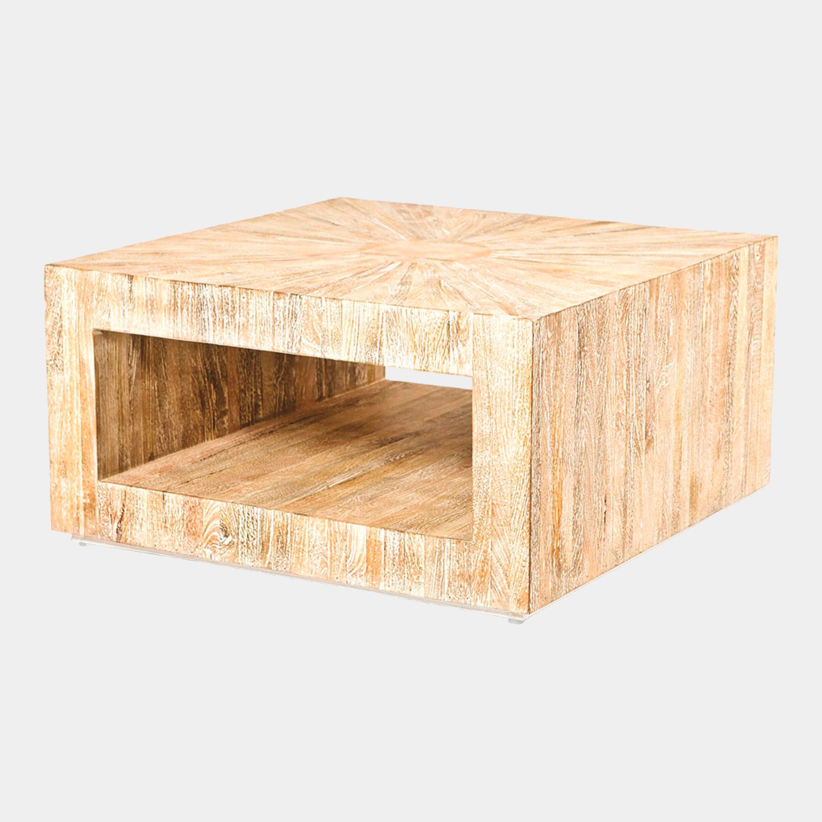 Driftwood Square Coffee Table