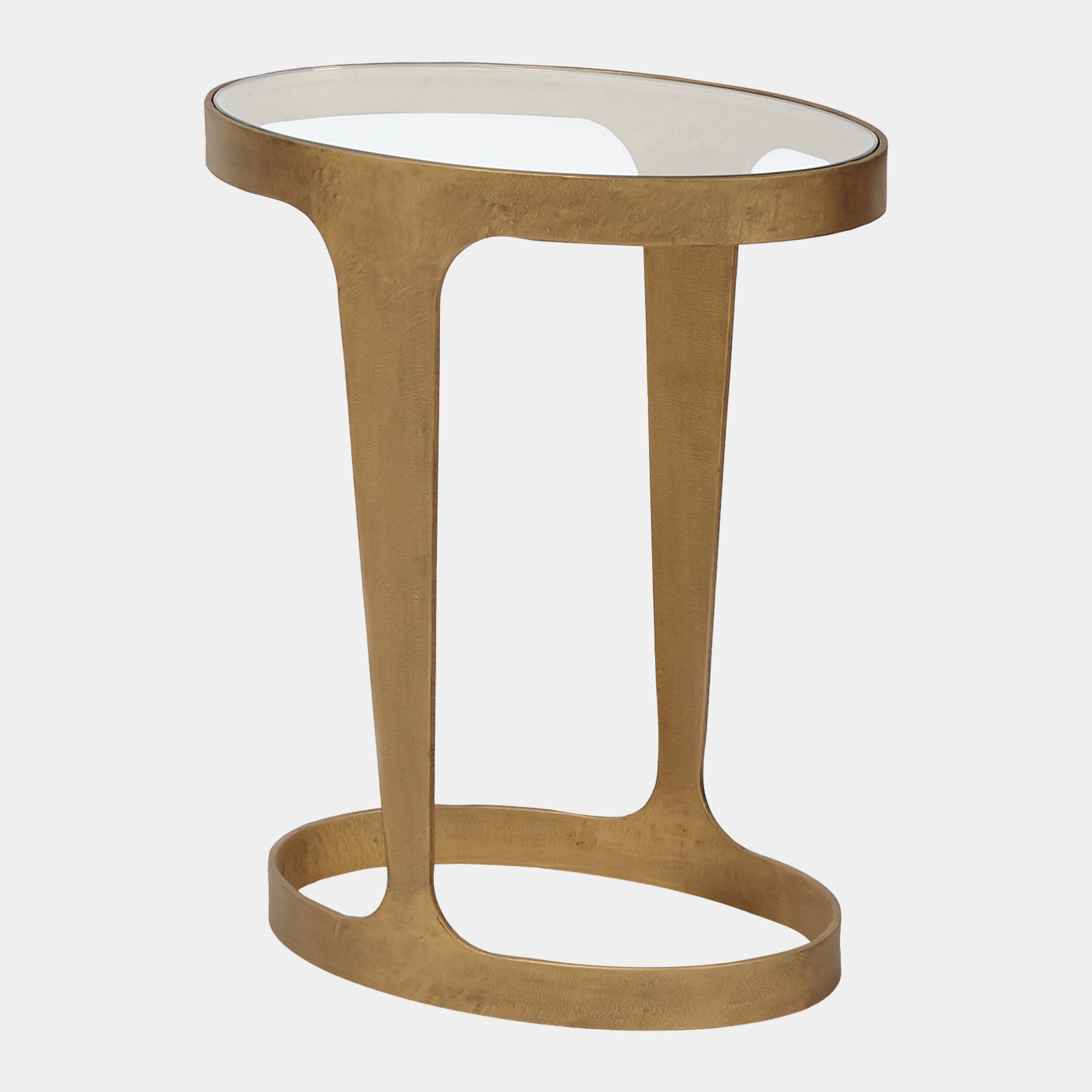 Oslo Accent Table-Gold