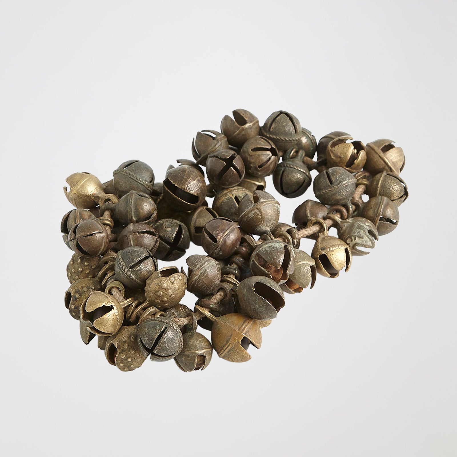 Temple Bell Cluster-Brass-Sm