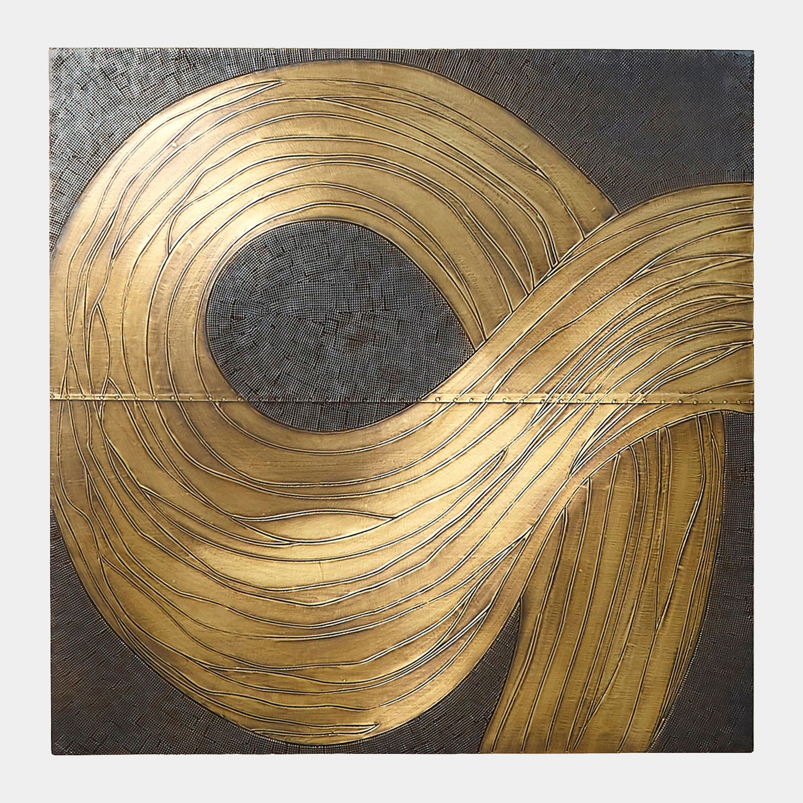 Currents Wall Panel-Brass/Bronze-C