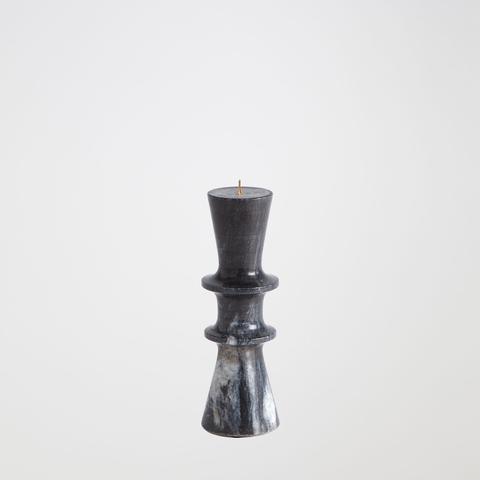 Formosa Candle Holder-Double Flair-Black