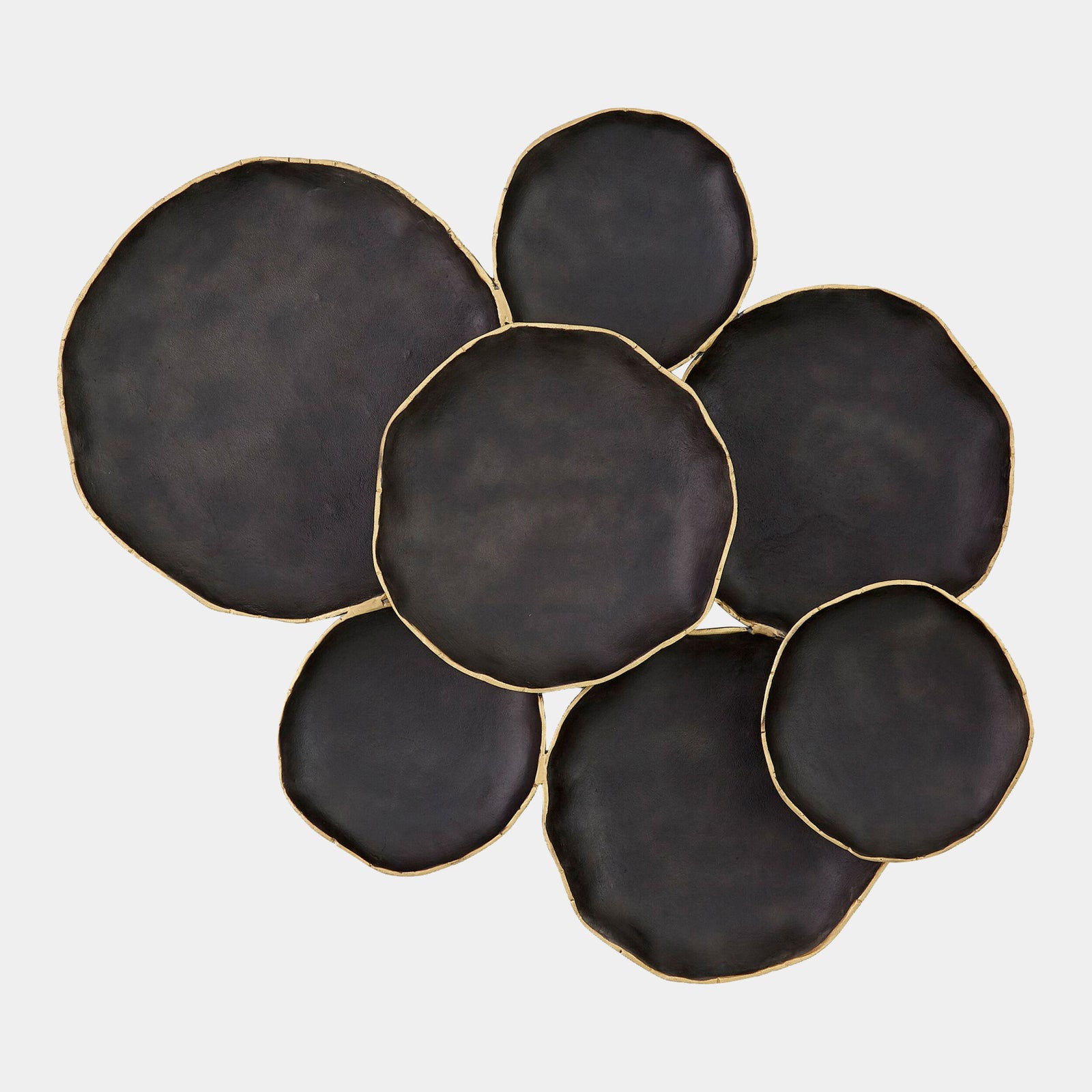 Tipped Edge Wall Decor-7 Cluster