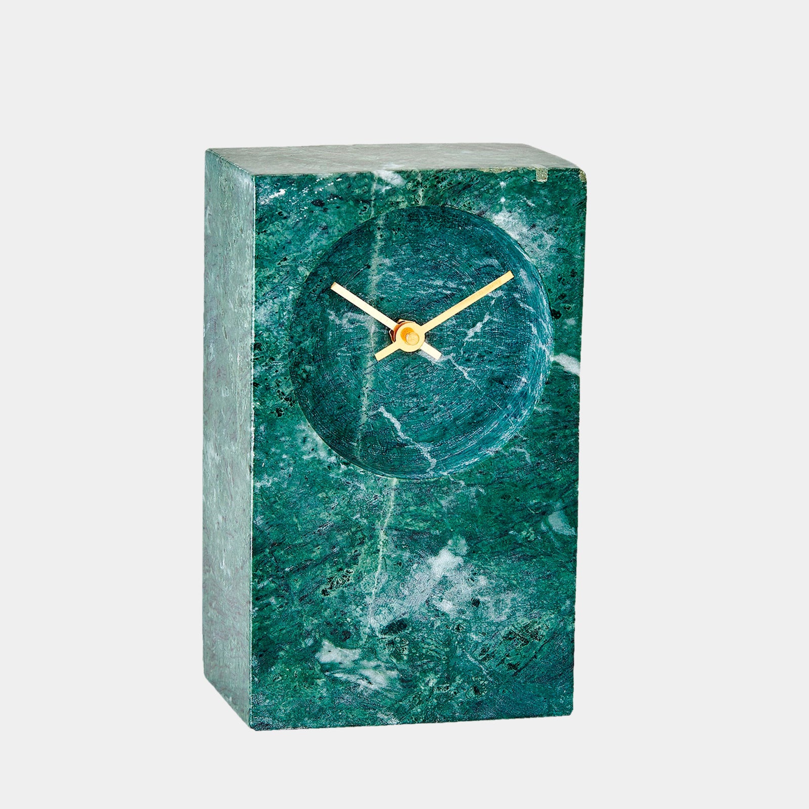 Appellative Marble Tower Clock-Green