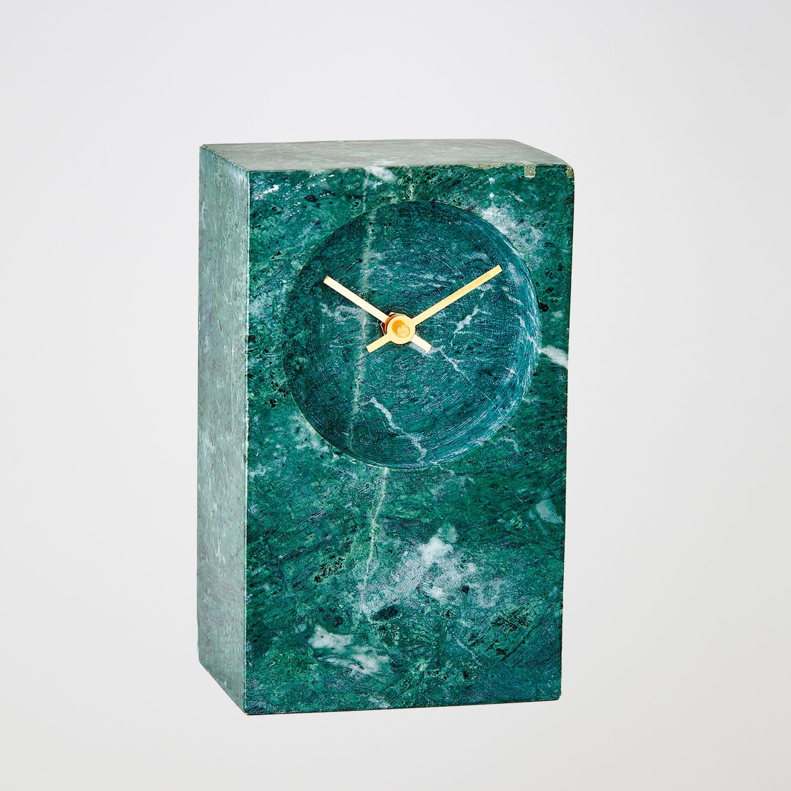 Appellative Marble Tower Clock-Green