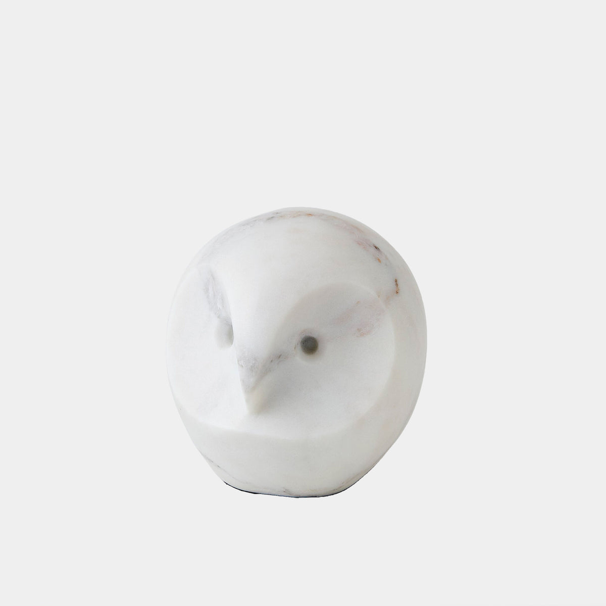 Sitting Owl-White