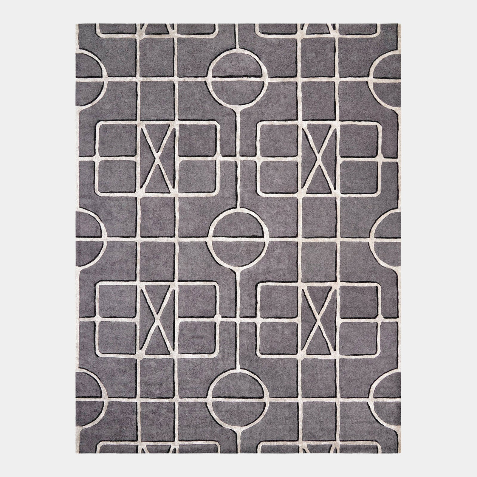 Gate Rug-Indigo/Charcoal