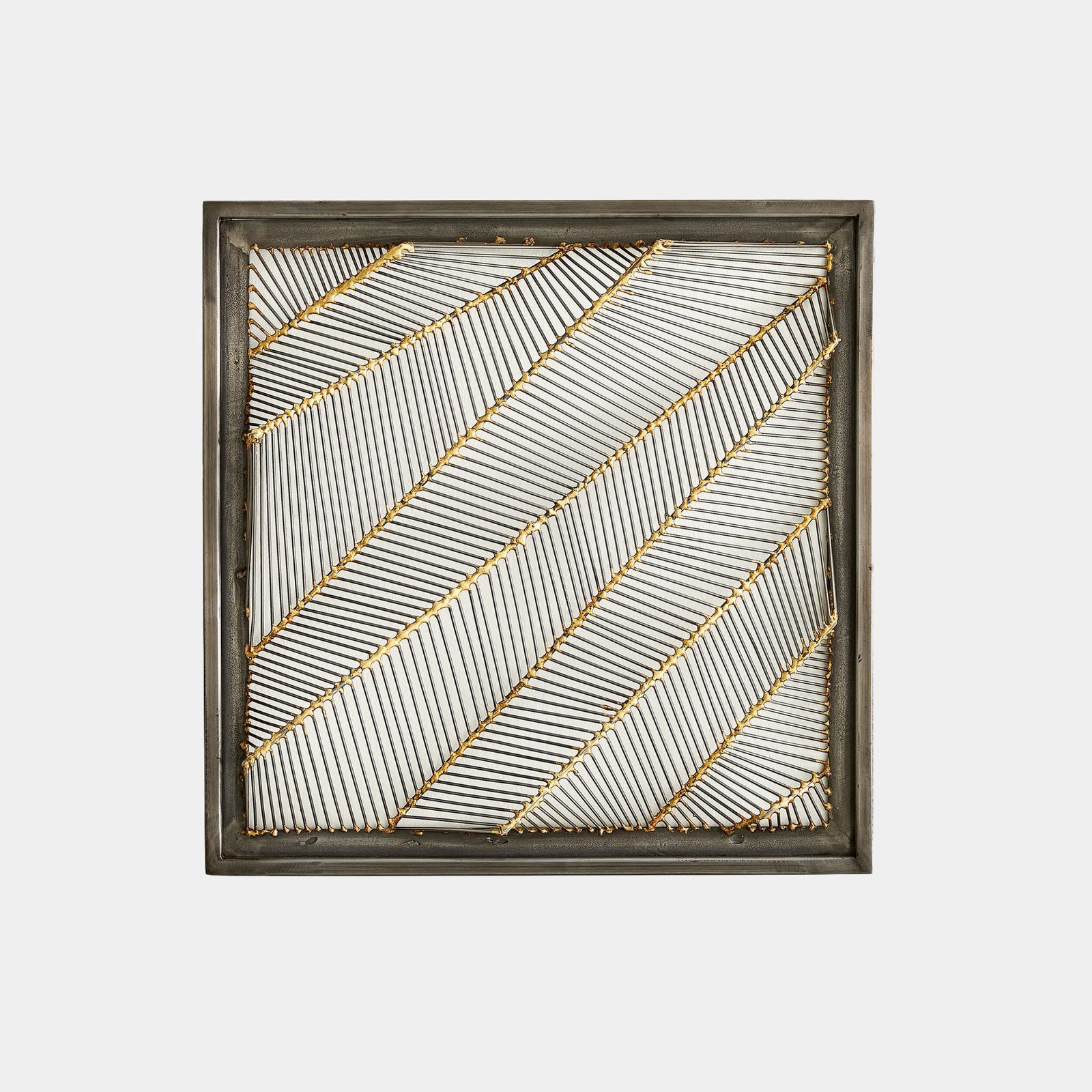 Shaddox Wall Panel-Natural Iron/Smokey Bronze