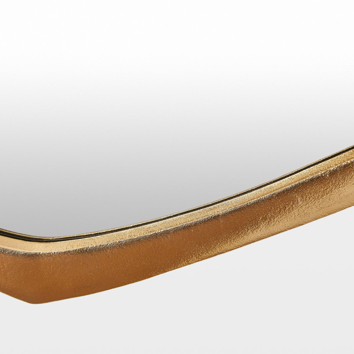 Hexagon Mirror-Gold